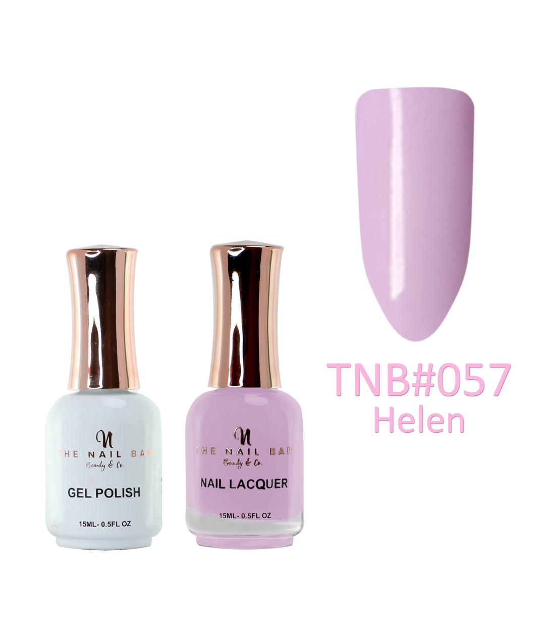 Dual Polish/Gel colour matching (15ml) - Helen - The Nail Bar Beauty & Co.
