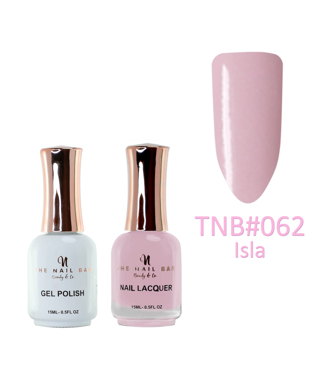 Dual Polish/Gel colour matching (15ml) - Isla - The Nail Bar Beauty & Co.