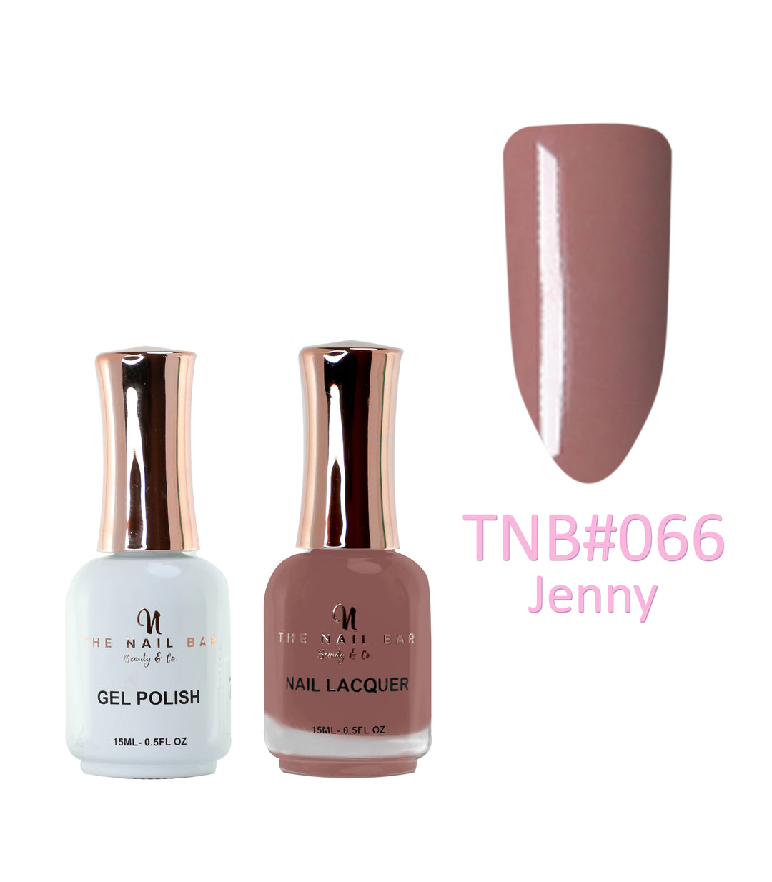 Dual Polish/Gel colour matching (15ml) - Jenny - The Nail Bar Beauty & Co.