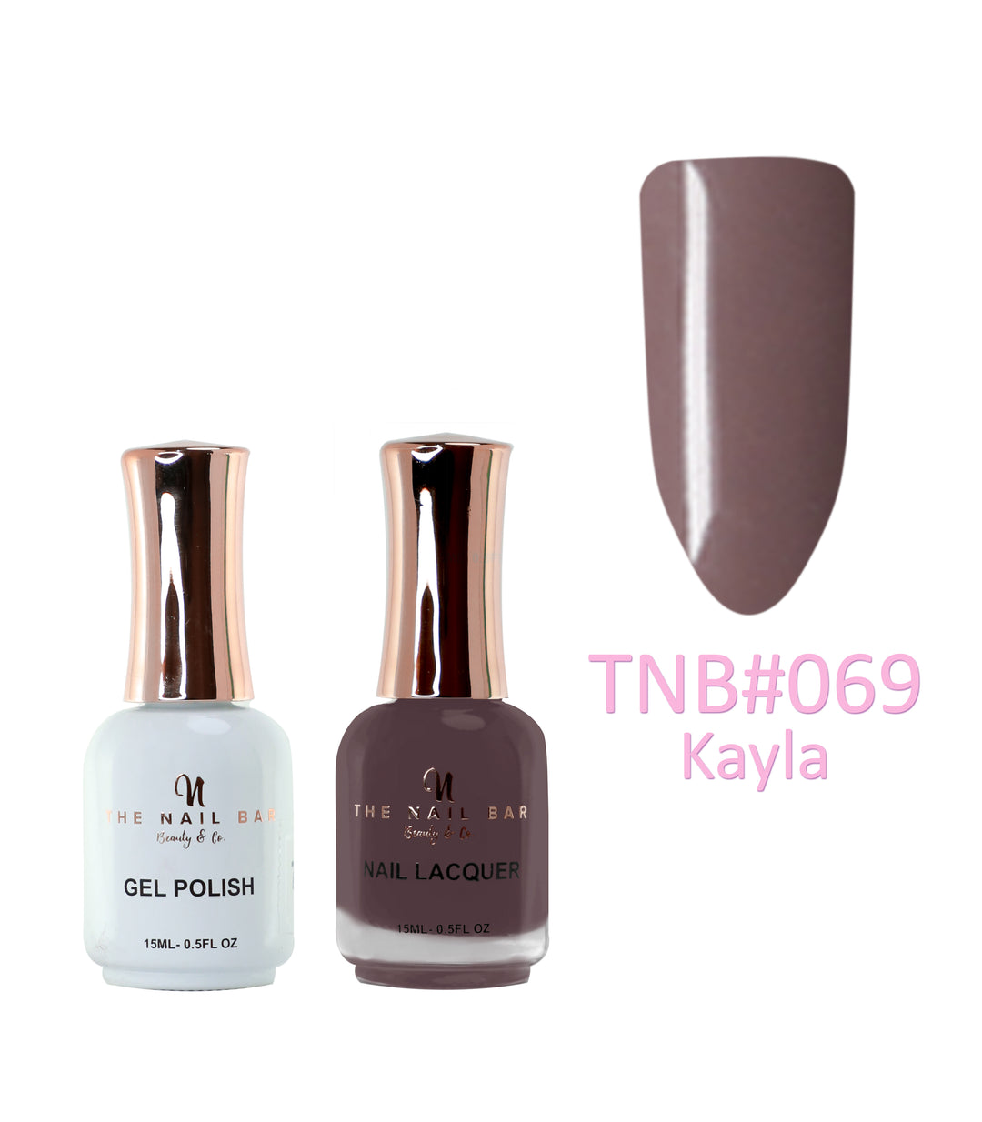 Dual Polish/Gel colour matching (15ml) - Kayla - The Nail Bar Beauty & Co.