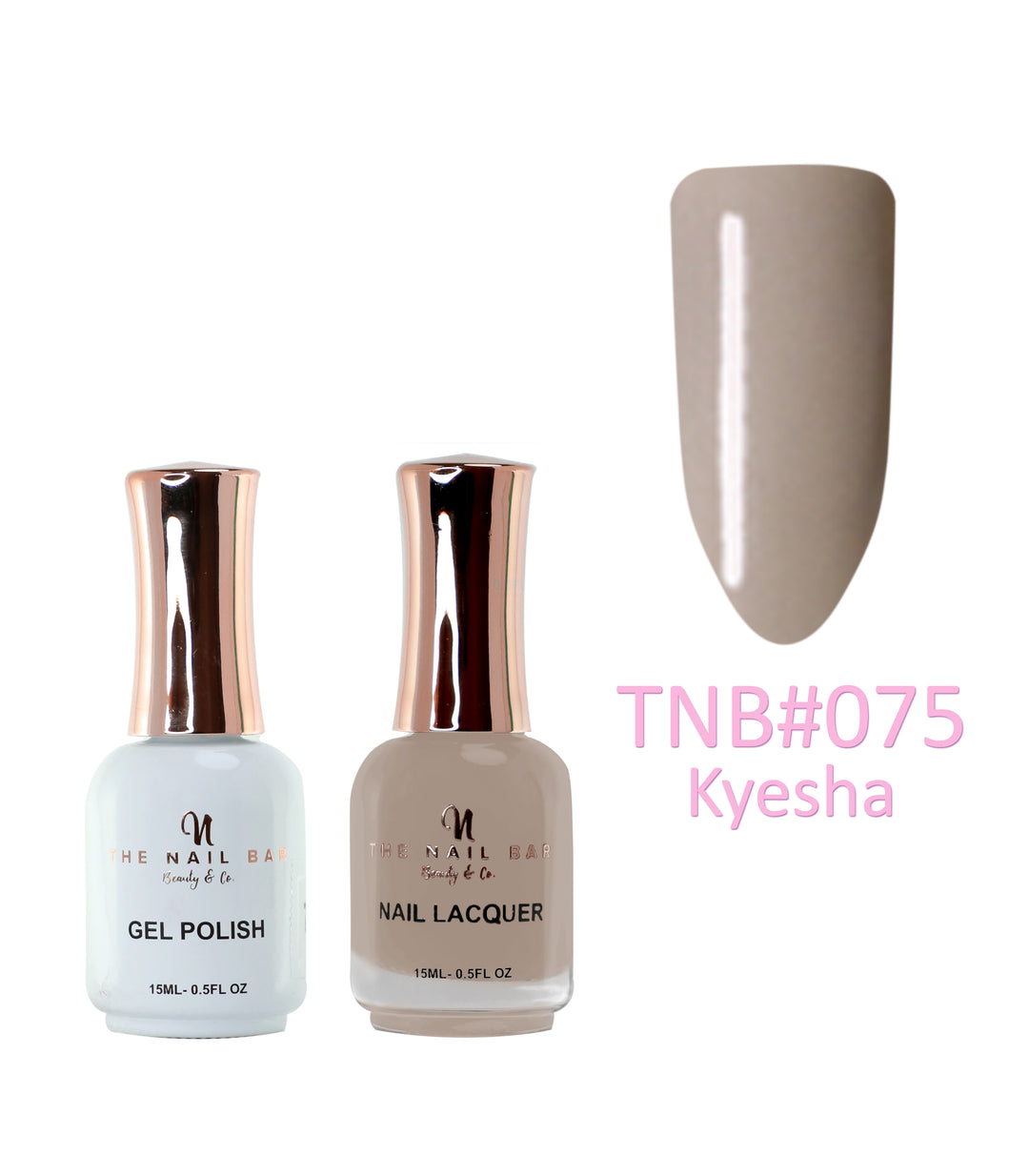 Dual Polish/Gel colour matching (15ml) - Kyesha - The Nail Bar Beauty & Co.