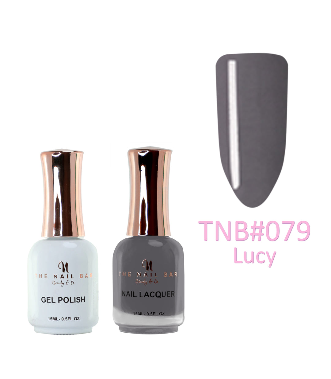 Dual Polish/Gel colour matching (15ml) - Lucy - The Nail Bar Beauty & Co.