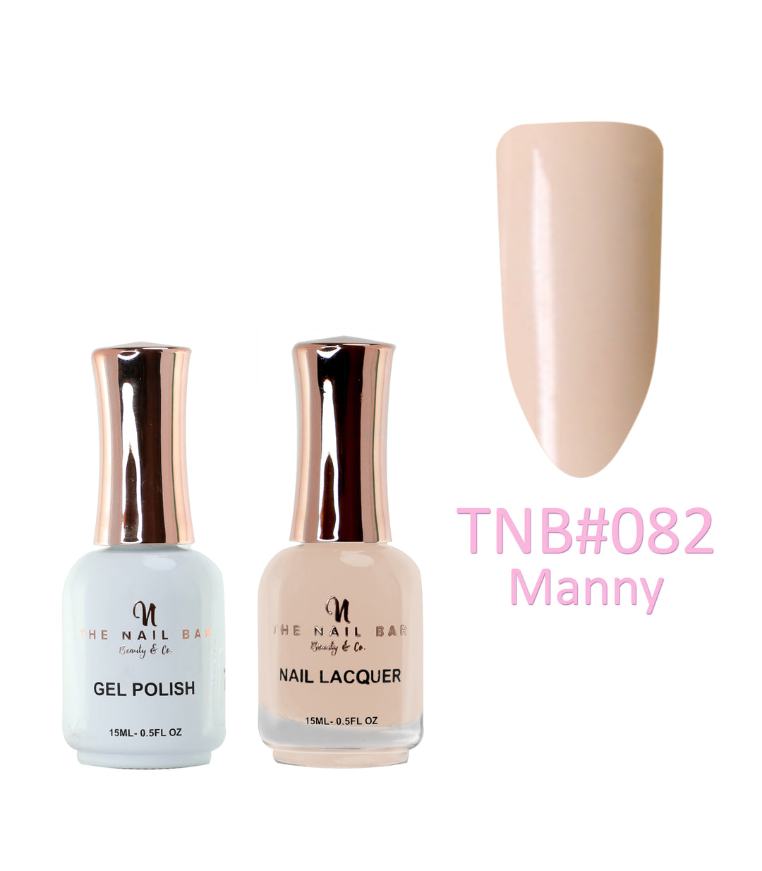 Dual Polish/Gel colour matching (15ml) - Manny - The Nail Bar Beauty & Co.