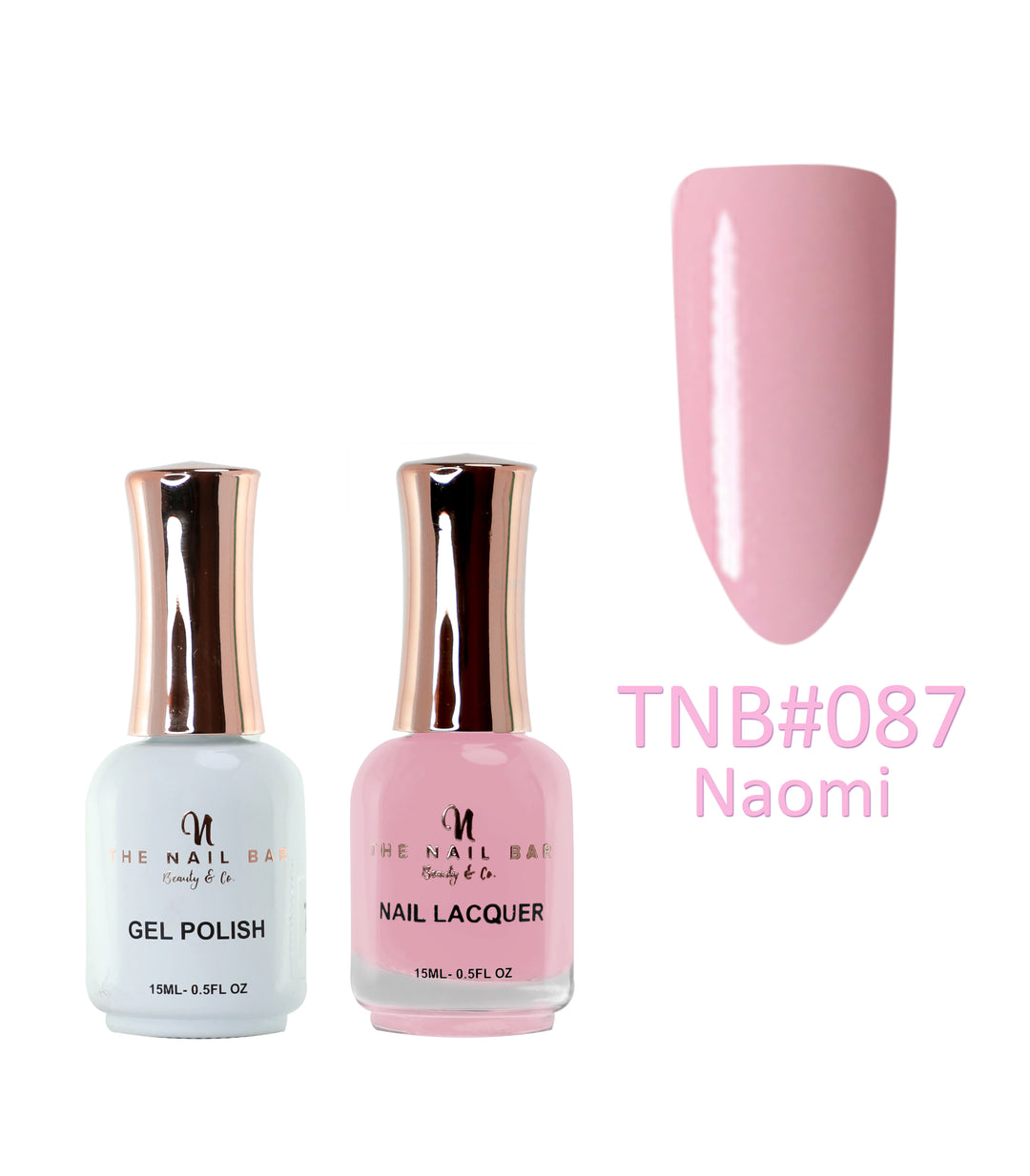 Dual Polish/Gel colour matching (15ml) - Naomi