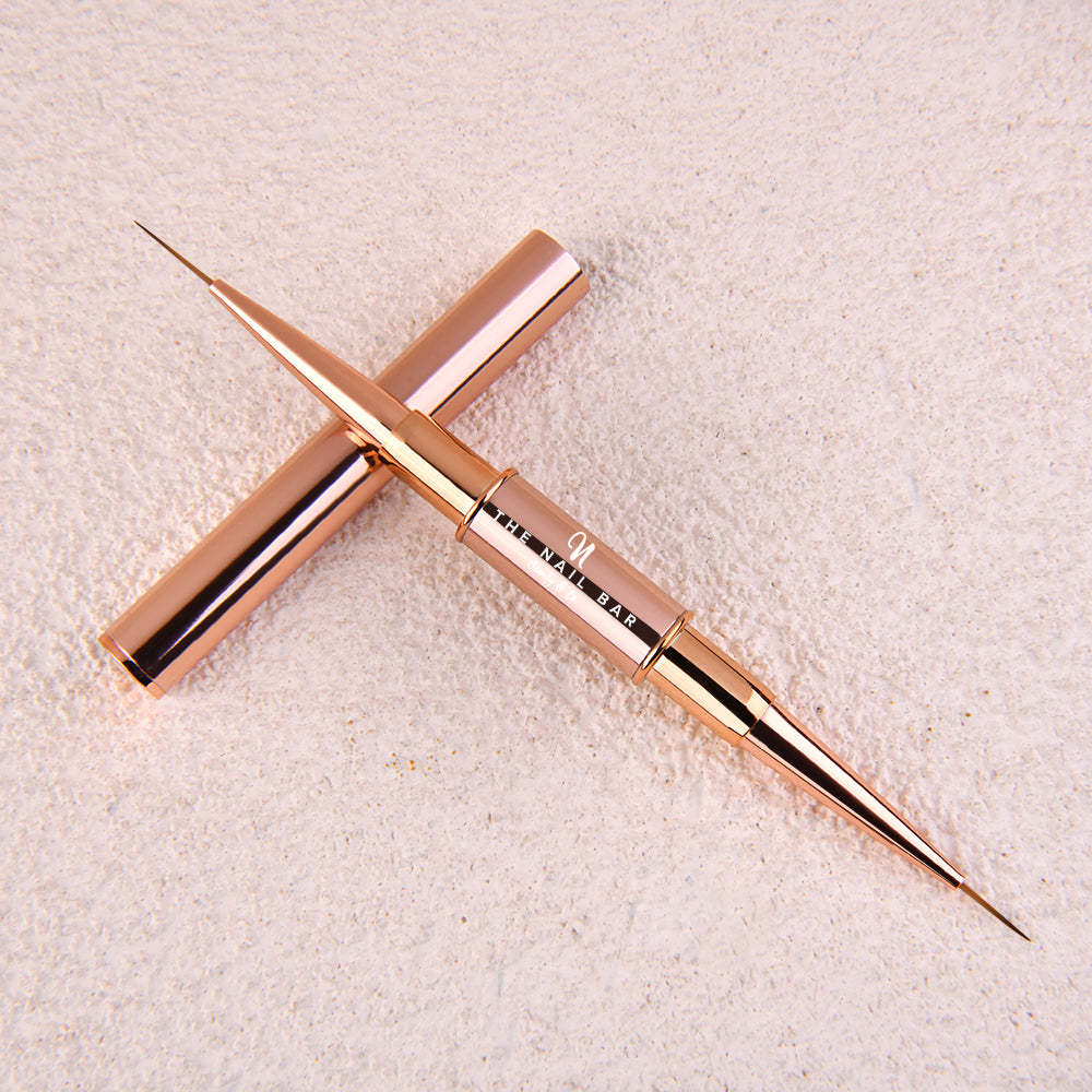 Dual Liner Brush - 100% Kolinsky - The Nail Bar Beauty & Co.